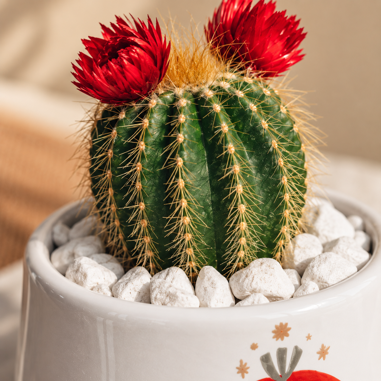 Nulla batte l'amore dei nonni con Notocactus magnificus